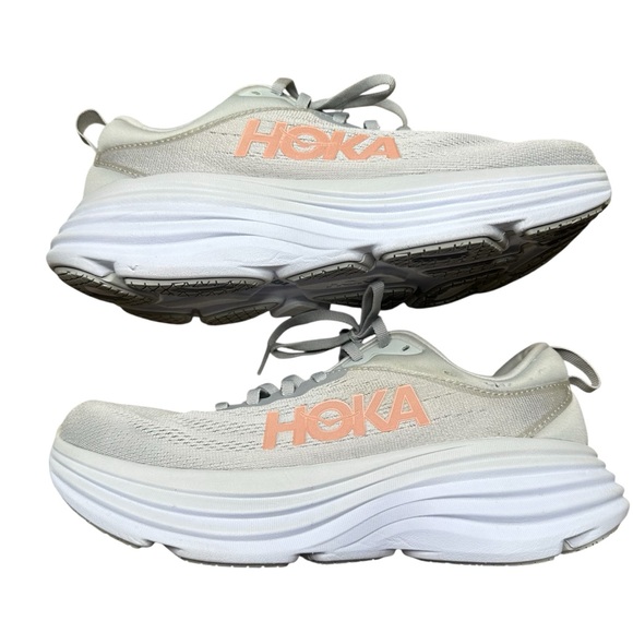 Hoka Bondi 8 Running Shoes. Women’s Size 9.5 B Color Gray. - Picture 2 of 7